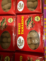 Sweet Tamarind 250g - Golden Thai box close up